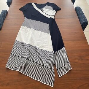 St John Womens Nautical Dress Size 8